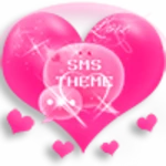 Logo of GO SMS Pro Theme Pink Love android Application 